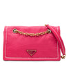 Prada Tessuto Chain Flap Crossbody Secondhand