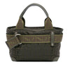 Fendi Zucca Nylon Zip Code Handbag Secondhand