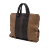 Bottega Veneta Nappa Intrecciato Club Fume Briefcase Secondhand