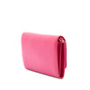 Prada Saffiano Lux Bow Wallet On Strap Secondhand