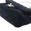 Chanel Mini Rectangular Classic Velvet Pearl Crush Single Flap Secondhand