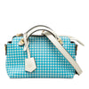 Fendi Mini Printed Leather Gingham By The Way Satchel Secondhand
