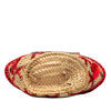 LOEWE Small Raffia Animal Embroidered Basket Tote Secondhand