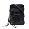 Balenciaga Lambskin Motocross Classic Phone Holder Bag Secondhand
