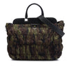 Prada Tessuto Gaufre Camouflage Frame Satchel Secondhand