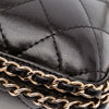 Chanel Quilted Lambskin Chain Around Clutch Secondhand