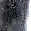 Dior Medium Ultra Matte Calfskin Cannage Studded Supple Lady Dior Secondhand