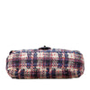 Chanel CC Nylon Tweed Print Single Flap Secondhand