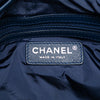 Chanel CC Nylon Tweed Print Single Flap Secondhand