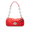 Dior Patent Cannage Rendezvous Shoulder Bag Secondhand