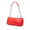 Dior Patent Cannage Rendezvous Shoulder Bag Secondhand