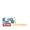 Louis Vuitton Monogram Denim Patchwork Fiore Chain Wallet Secondhand