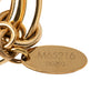 Secondhand Louis Vuitton Gold Plated LV Facettes Bag Charm and Key Holder