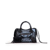 Balenciaga Mini Lambskin Motocross Graffiti Classic City Satchel Secondhand