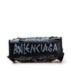 Balenciaga Mini Lambskin Motocross Graffiti Classic City Satchel Secondhand