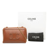 Celine Smooth Calfskin Cuir Triomphe Clutch on Chain Secondhand