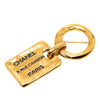 Chanel CC Gold Plated Rue Cambon Tag Brooch Secondhand