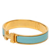 Hermès Narrow Enamel Clic H Bracelet GM Secondhand