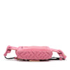Fendi Embossed Terry Cloth FF 1974 Convertible Belt Baguette Secondhand