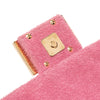 Fendi Embossed Terry Cloth FF 1974 Convertible Belt Baguette Secondhand