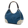 Gucci Guccissima Trimmed Canvas Colbert Shoulder Bag Secondhand