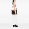 Prada Soft Calf Open Convertible Tote Secondhand