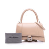 Balenciaga Small Leather Hourglass Top Handle Bag Secondhand