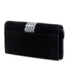Gucci Suede Crystal Embellished Shoulder Bag Secondhand