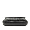 Saint Laurent Medium Chevron Sheepskin Monogram College Satchel Secondhand