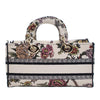 Dior Medium Embroidered Floral Canvas Lady D Joy Secondhand