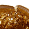 Bottega Veneta Metallic Lambskin Intrecciato Kalimero Cha Cha Shoulder Bag Secondhand
