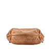 Secondhand Bottega Veneta Intrecciato Trimmed Metallic Leather Crossbody
