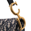 Secondhand Dior Oblique Canvas Saddle Bag