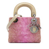 Dior Mini Patent Sequined Lady Dior Secondhand