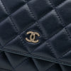 Chanel CC Quilted Lambskin Wallet On Chain Secondhand