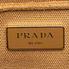 Prada Canvas and Suede Fringed Canapa Handbag Secondhand