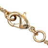 Chanel CC Gold Plated Enamel Camellia Pendant Necklace Secondhand