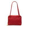 Chanel CC Chevron Lambskin Shoulder Bag Secondhand