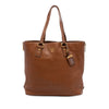 Prada Vitello Daino Side Zip Shopper Tote Secondhand