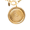 Chanel Gold Plated 31 Rue Cambon Medallion Pendant Necklace Secondhand