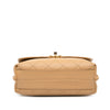 Chanel Quilted Lambskin CC Logo Bar Shoulder Bag Secondhand