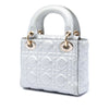 Dior Mini Metallic Calfskin Cannage Supple Lady Dior Secondhand