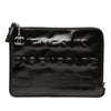 Chanel Distressed Calfskin Je Ne Suis Pas En Solde Clutch Secondhand