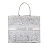 Dior Large Canvas Embroidered Dioriviera Toile De Jouy Book Tote Secondhand