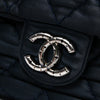 Chanel Extra Large CC Quilted Satin Single Flap Secondhand