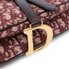Dior Oblique Canvas Saddle Bag Secondhand