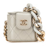 Chanel Mini Lambskin Elegant Chain Vanity Case Secondhand