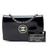 Chanel CC Patent Wallet On Chain Secondhand