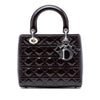 Dior Medium Patent Cannage Lady Dior Secondhand