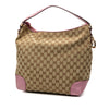 Secondhand Gucci GG Canvas Heart Bit Shoulder Bag